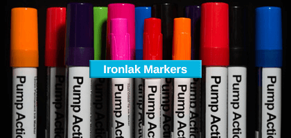 ironlak markers