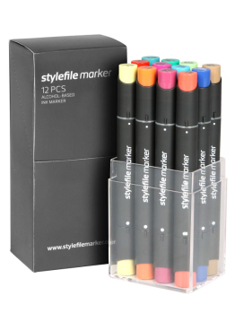 Stylefile Classic 12 Markers Set (Main B)