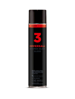 Molotow Coversall 3 (600ml) (Bitumen Black Gloss)