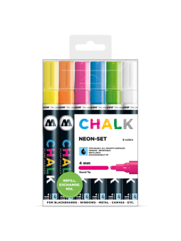 Molotow Chalk Markers 4mm (Neon set) 