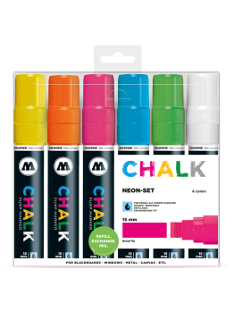Molotow Chalk Markers 15mm (Neon set)