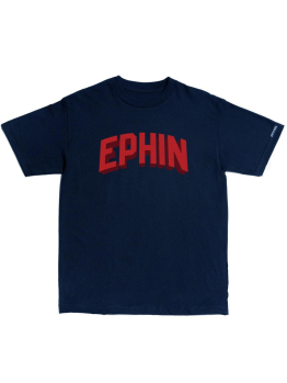 Ephin T-Shirt (3D Block Letter)- Red/Navy
