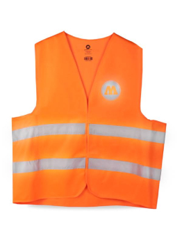 Molotow High Visibility Vest - Neon orange (XL)