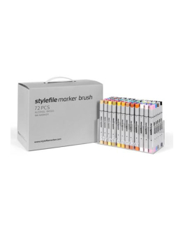 Stylefile 72 Brush Marker Set (Main)