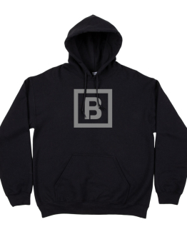 Bombing Science hoodie (Squared Logo)  - Black