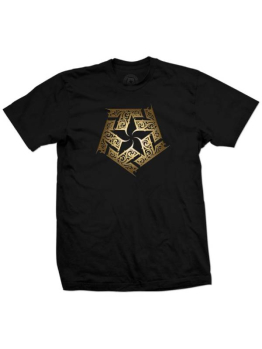 Tribal T-Shirt (Bless T-Star) - Black