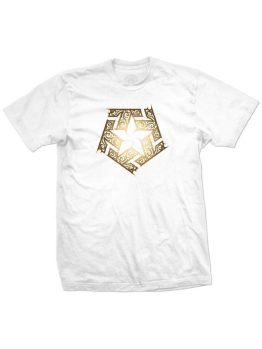 Tribal T-Shirt (Bless T-Star) - White