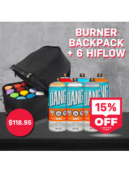 Burner Backpack +  6 Hiflow