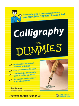 Calligraphy for Dummies