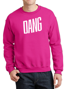 DANG Logo Crewneck - Hot Pink 