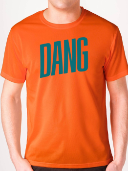DANG Logo T-shirt - Orange