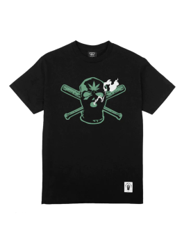 Ephin T-shirt (Green Haze) - Black