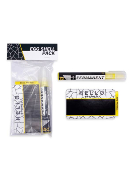 Egg Shell stickers ES-2 YELLOW Marker and Sticker Pack 
