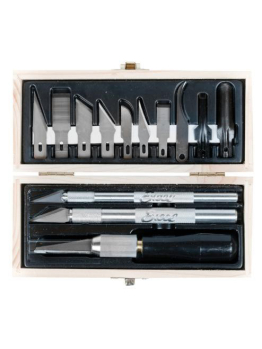 Excel Blades - Professional Tool Set in Wooden Box #44390
