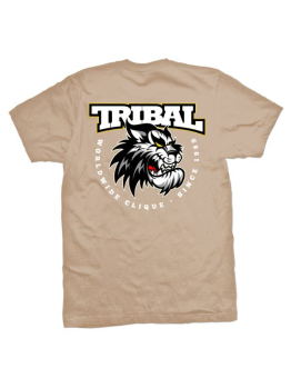 Tribal T-Shirt (Fisek Tiger) - Sand