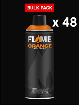 Flame ORANGE Bulk Pack (48 cans) - $5.62/can
