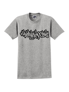 Heavy Goods T-Shirt (Hollow Hand) - Grey