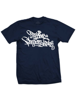 Tribal T-Shirt (Handstyle) - Navy