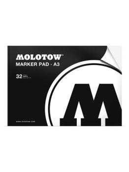 Molotow Basic Marker Pad White A3