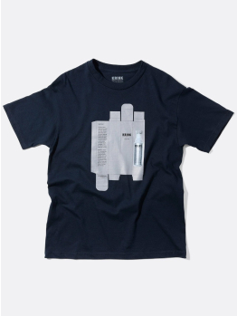 Krink T-shirt (Silver Mop Box) - Navy