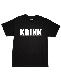 Krink T-shirt (Classic Logo) - Black