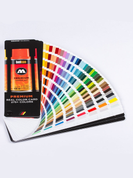 Molotow REAL COLOR CARD 275+ colors