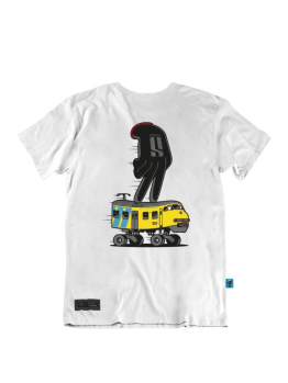 Mr.Serious T-Shirt (Railslider) - White 
