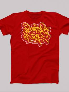Bombing Science t-shirt (Razor Sharp)  - Red