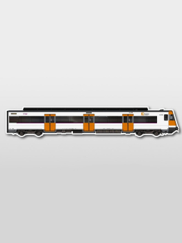 MetroMagnetz - Renfe 447 (Rodalies) Subway Magnet (2.5 x14.5 in.)