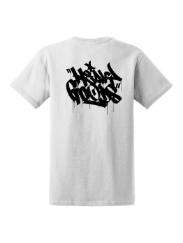 Heavy Goods T-shirt (Riskreas Hand) - White