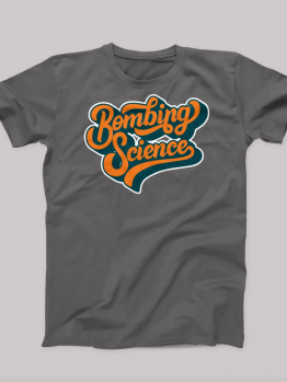 Bombing Science t-shirt (Sluggers)  - Charcoal