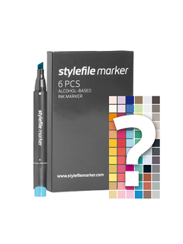 Stylefile 6 Classic Marker Set (Tryout Kit)
