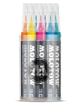 Molotow GRAFX aqua ink - Main kit 1 (12 marker kit)