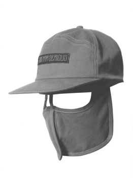 Mr.Serious 6 panel hat (Unknown) - Grey