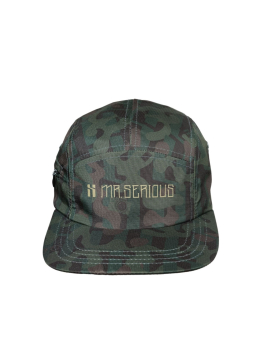 Mr.Serious Five Panel Hat (Zip Cap) - Camouflage
