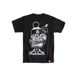BANDIT-1$M T-shirt (Mr Card Mascot) - Black