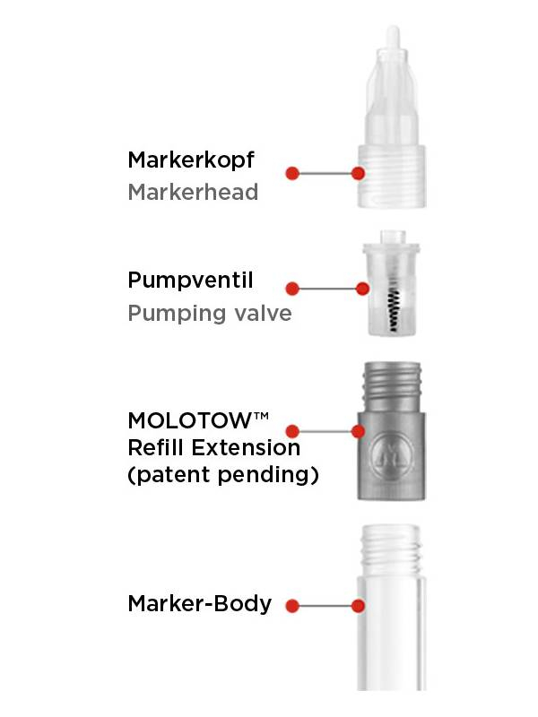 Molotow Refill Extension A