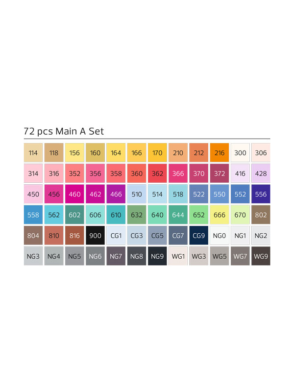 Stylefile Classic 12 Markers Set (Pastel Set)