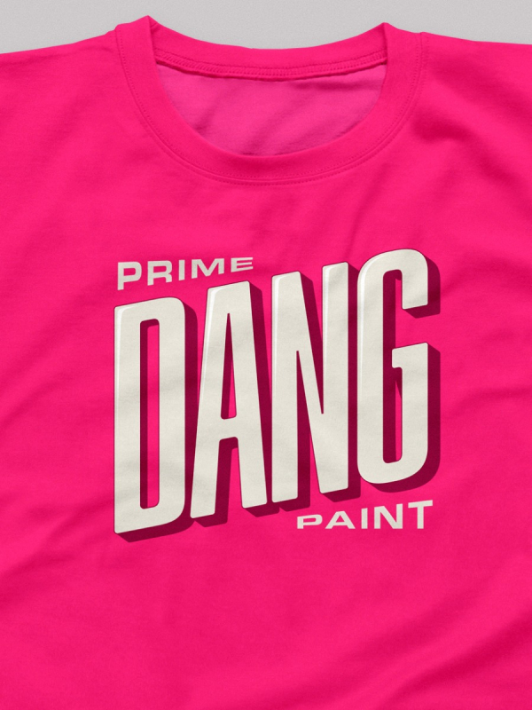 Pink DANG Logo - T-shirt Hot