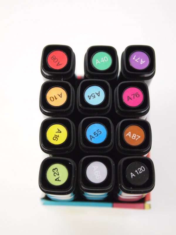 Potentate sketching markers (12 Markers Set)