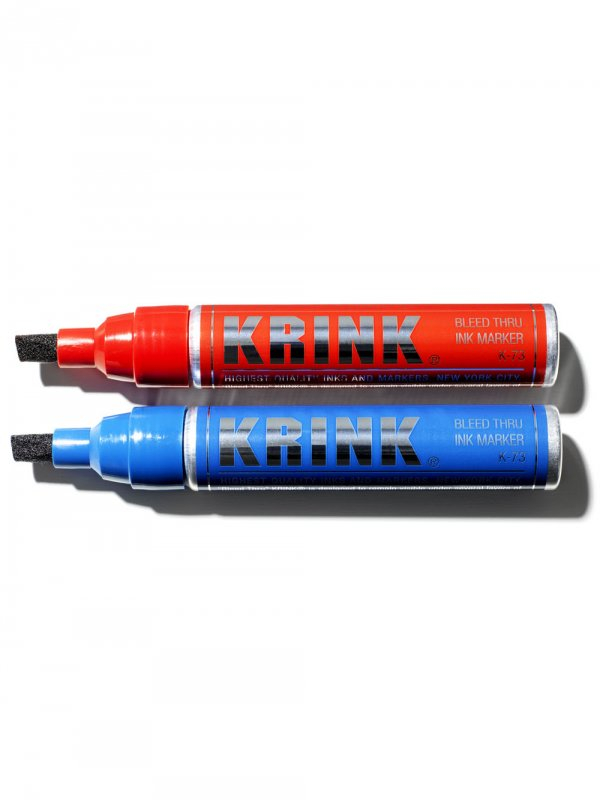 Krink Krink K-73 Bleed Thru Alcohol Ink Marker, Blue