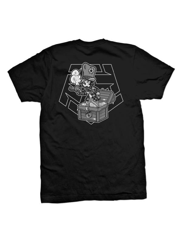 Tribal T-shirt (Mugsy) - Black
