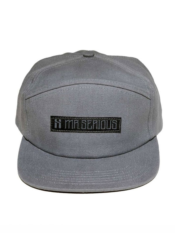 6 PANEL HAT - GRAY