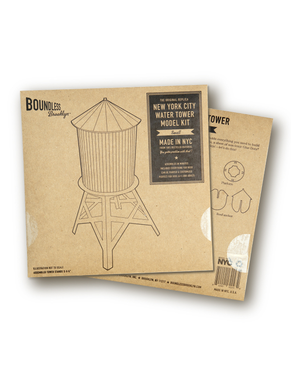 Boundless Brooklyn Model Water Tower Kit: The Mega - Mindzai